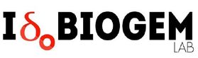 IsoBioGem Lab logo with the s and o in red. 